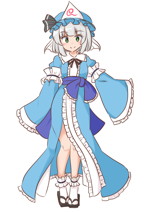 リクエストで描きました 幽々子衣装妖夢ちゃん 