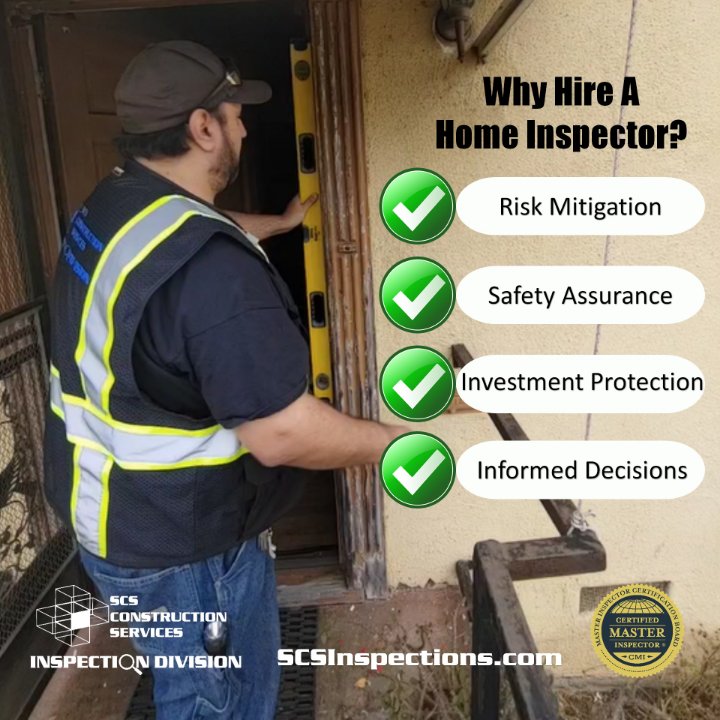 If you're buying a property it's important to get an #inspection. Contact @scsconstruction #InspectionDivision
