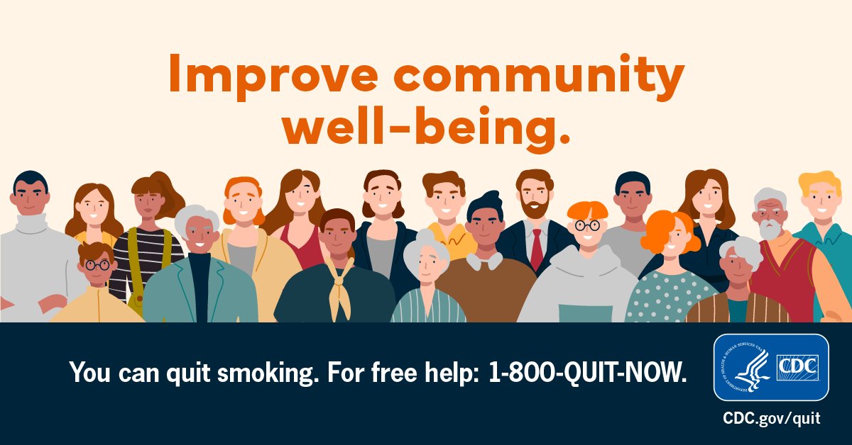 During National Public Health Week, learn what you can do to help create a safe smokefree environment for those around you. Protect yourself & others from the harms of cigarettes by taking the first step toward quitting smoking. Visit CDC.gov/quit. #NPHW