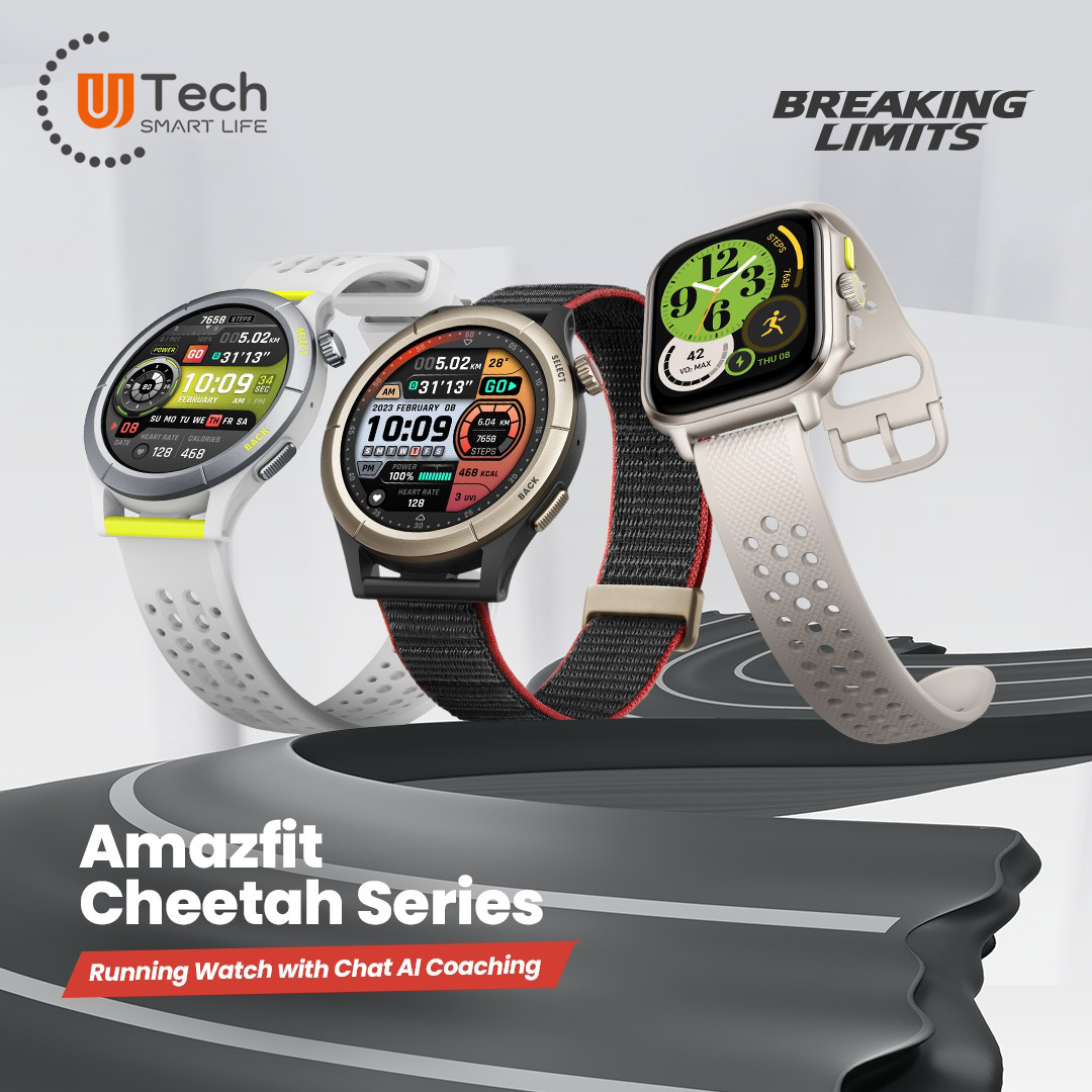 The round racer, the Pro performer, or the square speedster? Which of the Amazfit Cheetah series won the race for you? Tell us 👇 #Amazfit #CheetahPro #Cheetah #BreakingLimits

Order Link: uiitech.com/category/amazf…

💳12 Months EMI Facility
🌏 uiitech.com