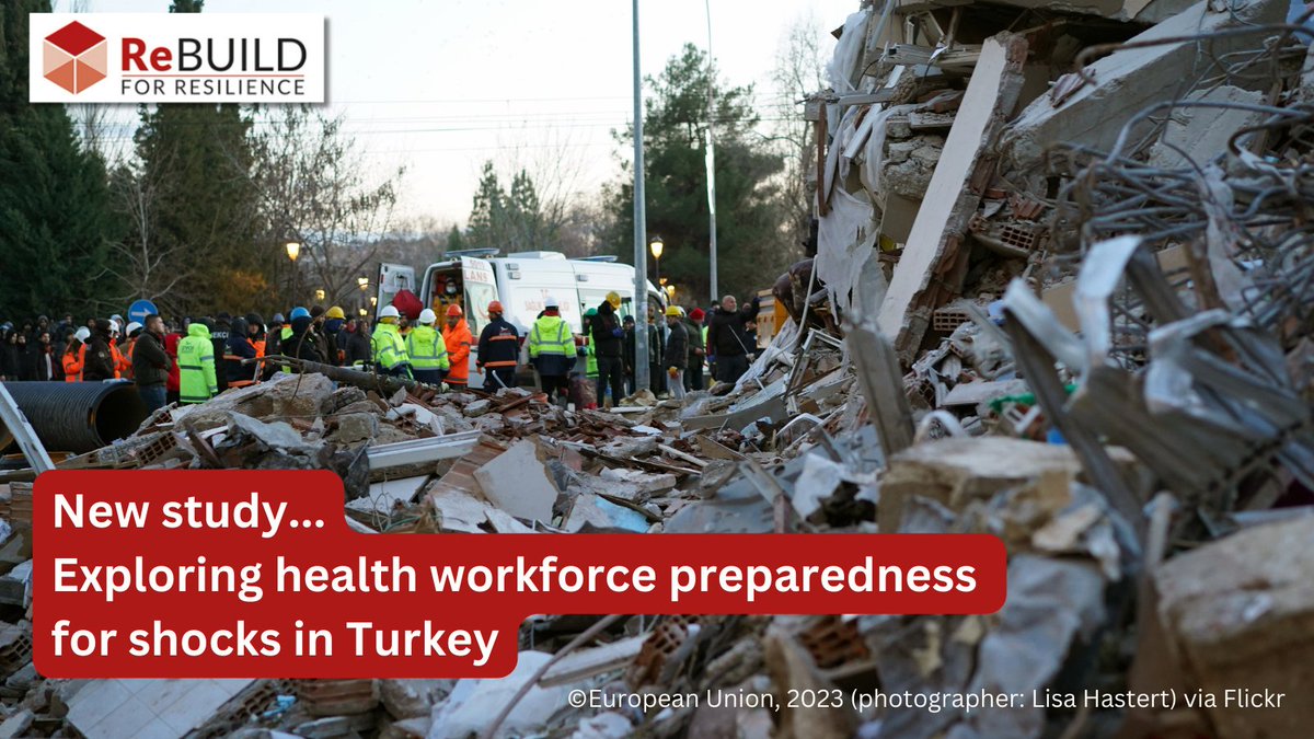 New study from @LSTMnews & @istanbuledutr - Exploring health workforce preparedness for shocks in Turkey Aims to strengthen local health system preparedness and responses by improving health workforce management in #Turkey rebuildconsortium.com/projects/healt… @WesamMansour_ @FCDOHealthRes