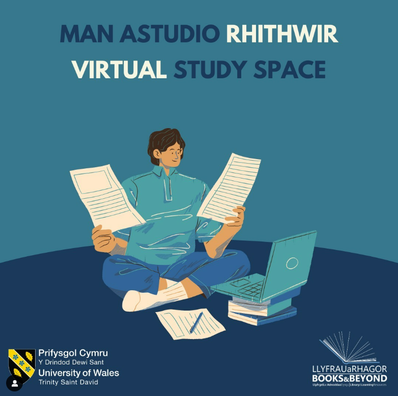 Remember our Virtual Study Spaces are available for you to use!

Every Monday afternoon and Thursday morning.

To join via Teams during the sessions just go to the webpage and click on the link – tockify.com/uwtsdlibrary/d…

#virtualstudyspace #UWTSD