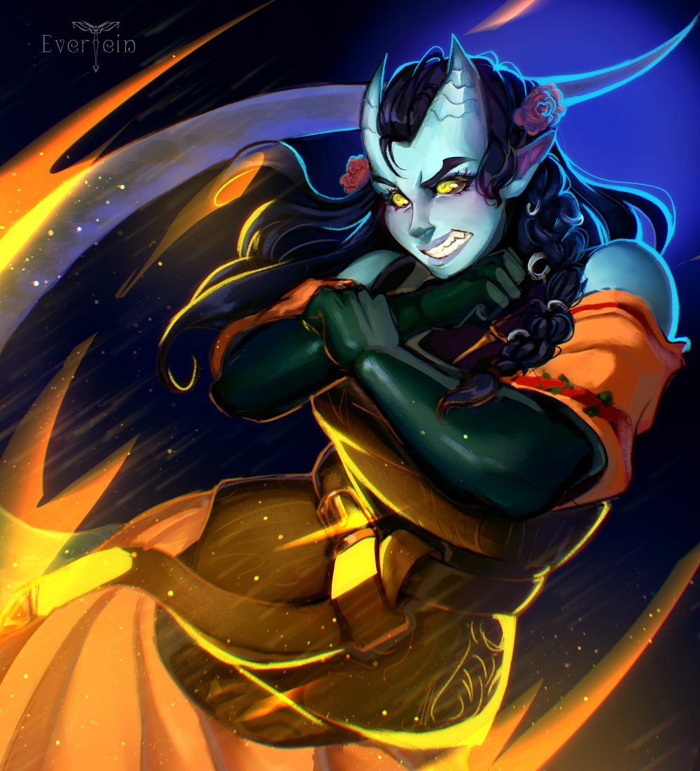 EverteinC's tweet image. Someone is in trouble in the recent comm I did (?♥