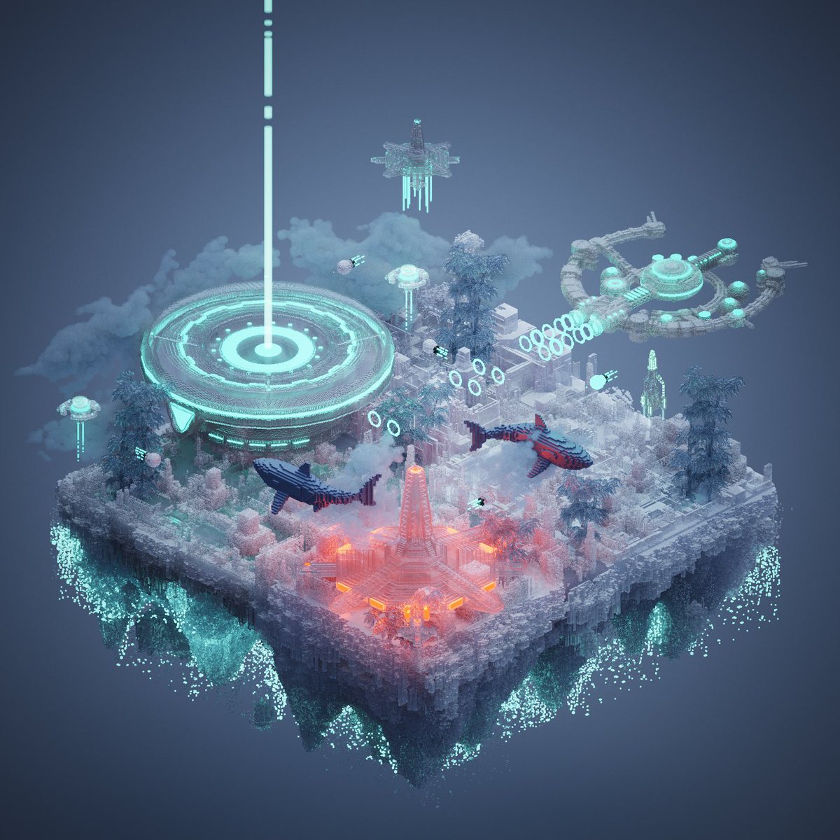 FPeykanpour's tweet photo. I’m so proud of my “Floating Island”
Collection 👾✨🥹 https://t.co/7N8gueQJ1g