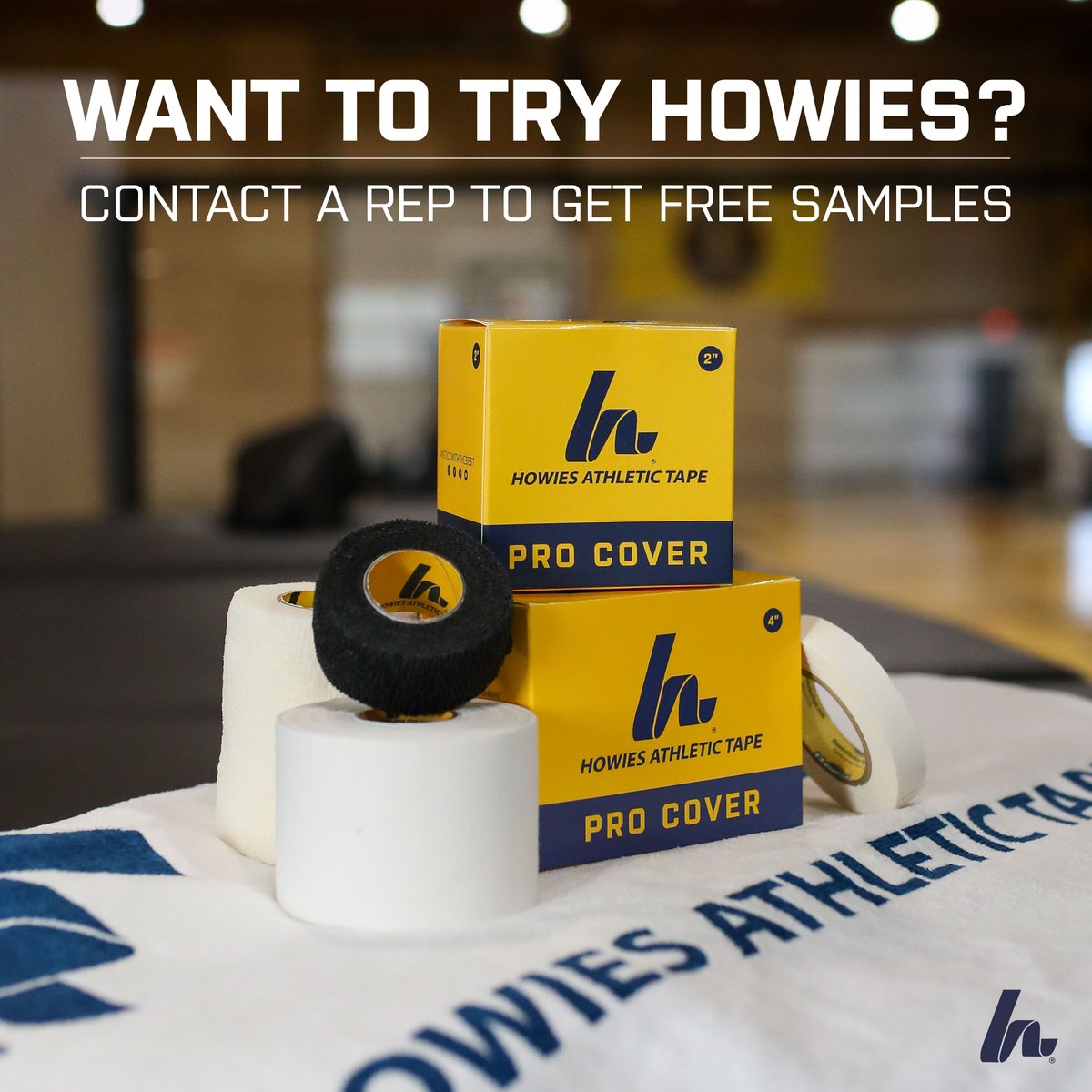 If you haven't tried Howies, you're really missing out! Are you an AT with a team or a school? Shoot us a DM to get some free samples! #StickWithTheBest