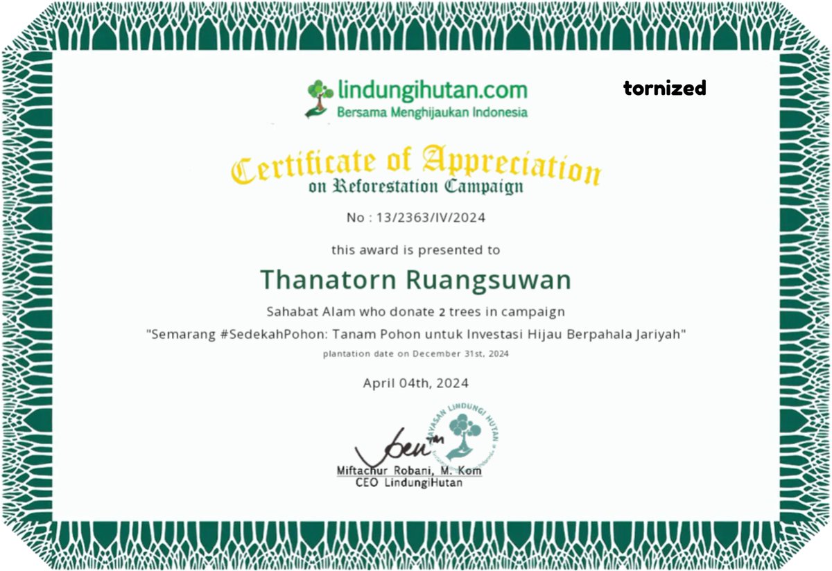 HAPPY THANATORN DAY!

for his birthday, an orangutan; 3 baby corals; a blue carbon package (3 mangrove trees + a seagrass seedling); and 2 trees have been adopted under thanatorn's name

hope these gifts will be beneficial for the environments!

#더윈드 #타나톤 #THANATORN