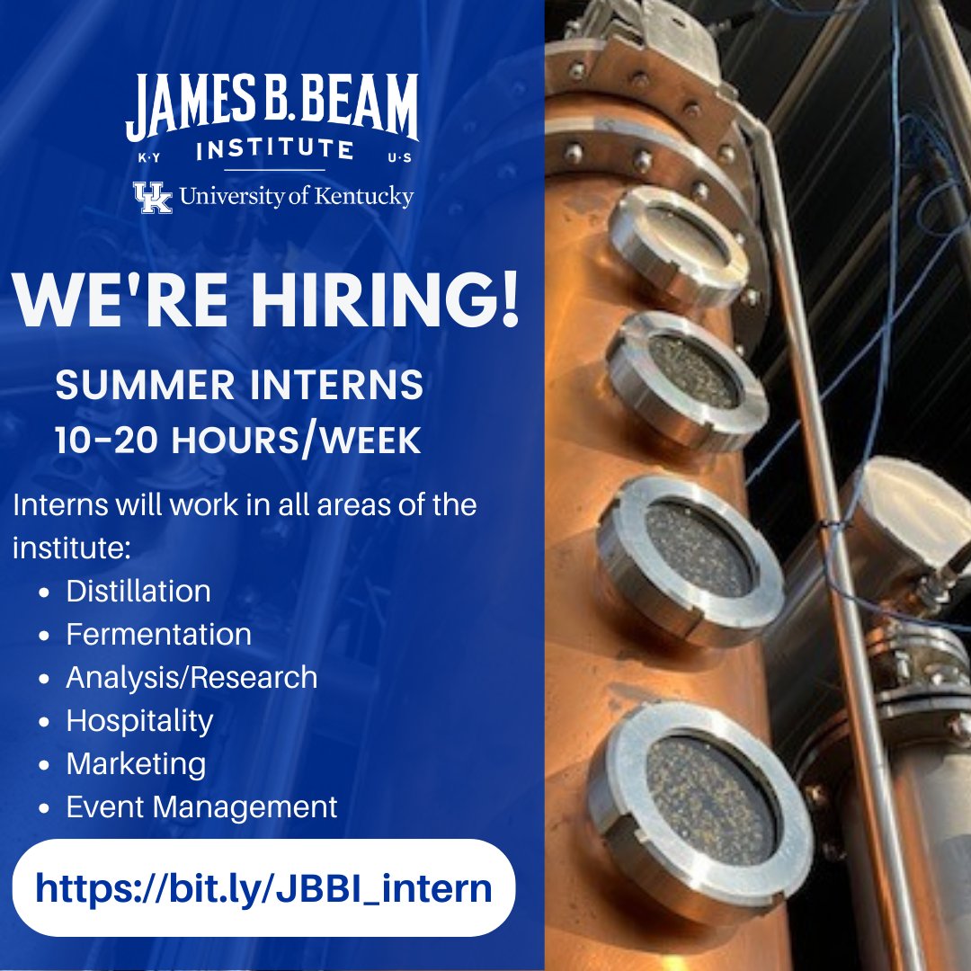 We are hiring student interns (part-time) for the summer. Apply by April 22. bit.ly/JBBI_intern