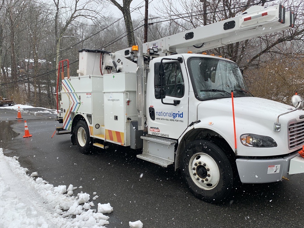 Our crews are responding to an April storm that swept through the region late Wednesday night into the morning, bringing gusting winds, heavy rain, and snowfall to some parts of the region.

Storm activity is expected to continue through much of the day, with possible wind, snow,