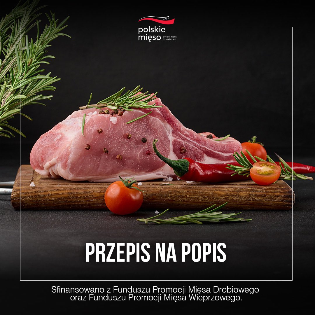 💁‍♀️ Za każdym przepisem na pyszne danie stoi jakość jego składników! 🍽️ Dobre jedzenie zaczyna się od dobrych produktów, wymaga to przestrzegania przepisów na każdym etapie produkcji mięsa. Pamiętajmy o tym jako branża!
#PolskieMięso #FUNDUSZEPROMOCJI