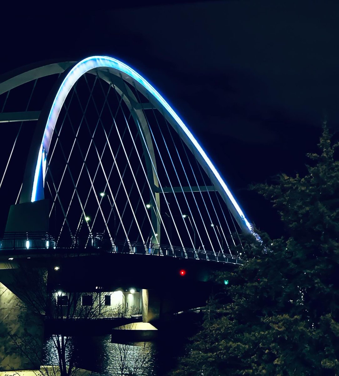 Thank you for lighting up the Lowry Avenue Bridge in Minneapolis, MN in blue for Adrenal Disease Awareness Month! #aadam2024 #nadfadrenal