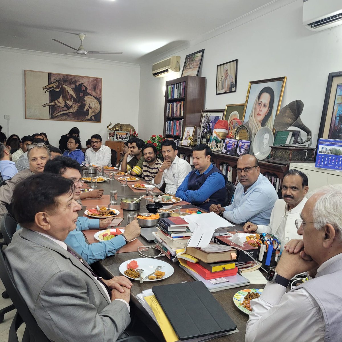 salman7khurshid's tweet photo. Iftaar today at the Chamber. https://t.co/YkGkMRPBQh