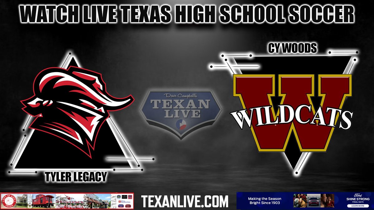 Dave Campbell’s Texan Live - Texanlive.com (@texan_live) on Twitter photo WATCH THIS BOYS SOCCER MATCH LIVE
6A-REGION II SEMI-FINAL
Tyler Legacy vs Cy Woods
Friday 4/5/2024
<a href="/Ramirez_Reports/">Manny Ramirez</a> on the call
Coverage Begins at 11am
For the Live Link Click Here: bit.ly/3PTpdfh
Regional Final: bit.ly/3vDURqe WATCH THIS BOYS SOCCER MATCH LIVE
6A-REGION II SEMI-FINAL
Tyler Legacy vs Cy Woods
Friday 4/5/2024
<a href="/Ramirez_Reports/">Manny Ramirez</a> on the call
Coverage Begins at 11am
For the Live Link Click Here: bit.ly/3PTpdfh
Regional Final: bit.ly/3vDURqe