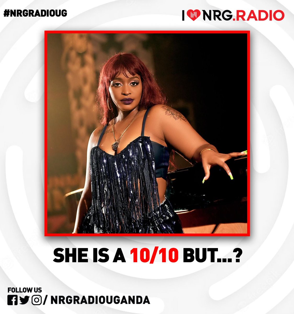 This fire baby can either burn you or cook you 🔥 What does Fire baby do to you? 😉 #NRGRadioUG