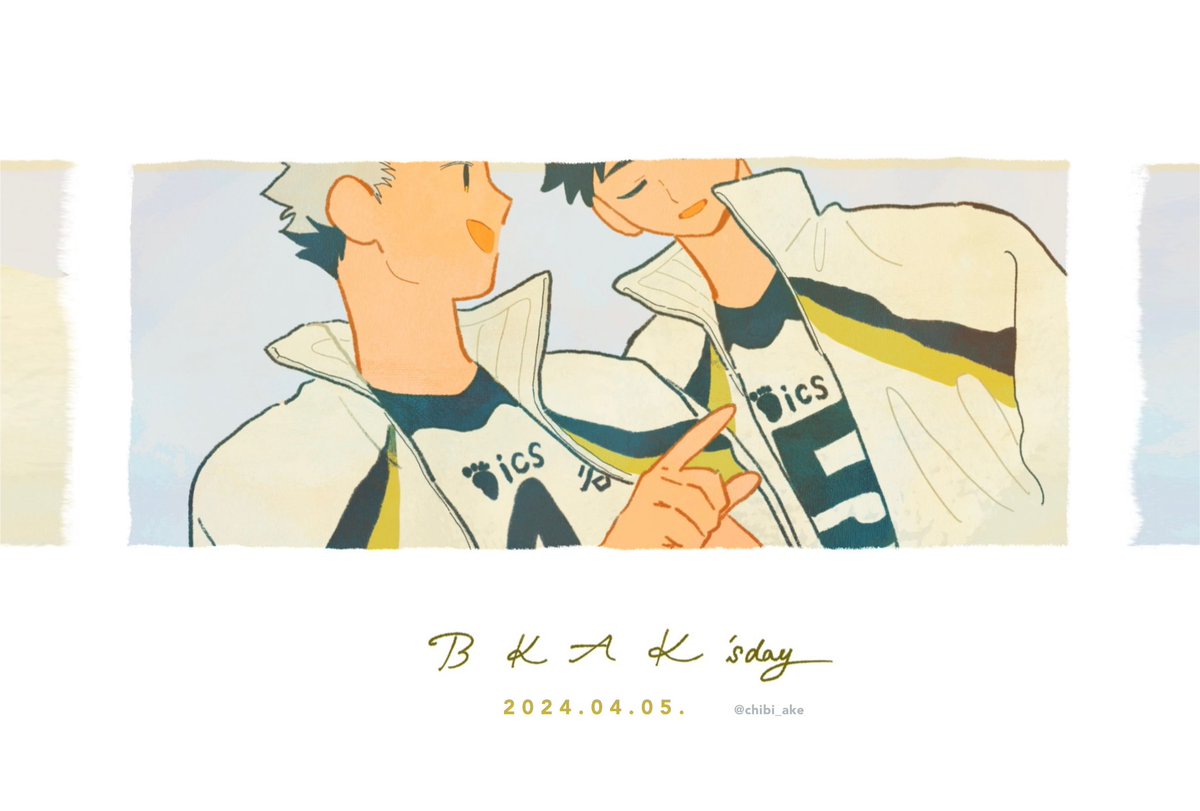 おめでとうございます！！！！

#兎赤の日
#4月5日は兎赤の日
#兎赤の日2024