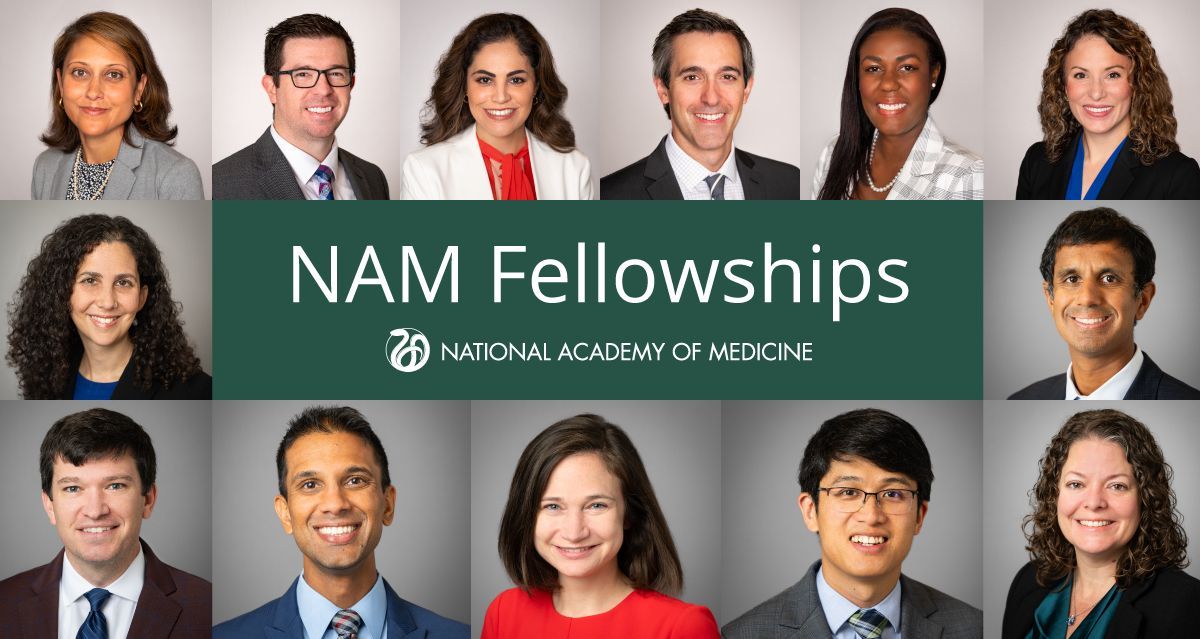 Six NAM Fellowships (anesthesiology, family medicine, nursing, osteopathic medicine, pharmacy, and state health policy for WI residents) are accepting nominations until 6/3 (3pm ET)! Learn more about these #leadershipdevelopment opportunities: buff.ly/3ICZ2W3