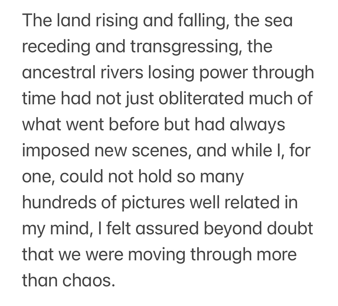 What writer other than the inestimable John McPhee could capture these thoughts while contemplating the extraordinary geology alongside I-80 in Pennsylvania? There may be no better prose stylist alive in America, and all of it in the service of non-fiction.