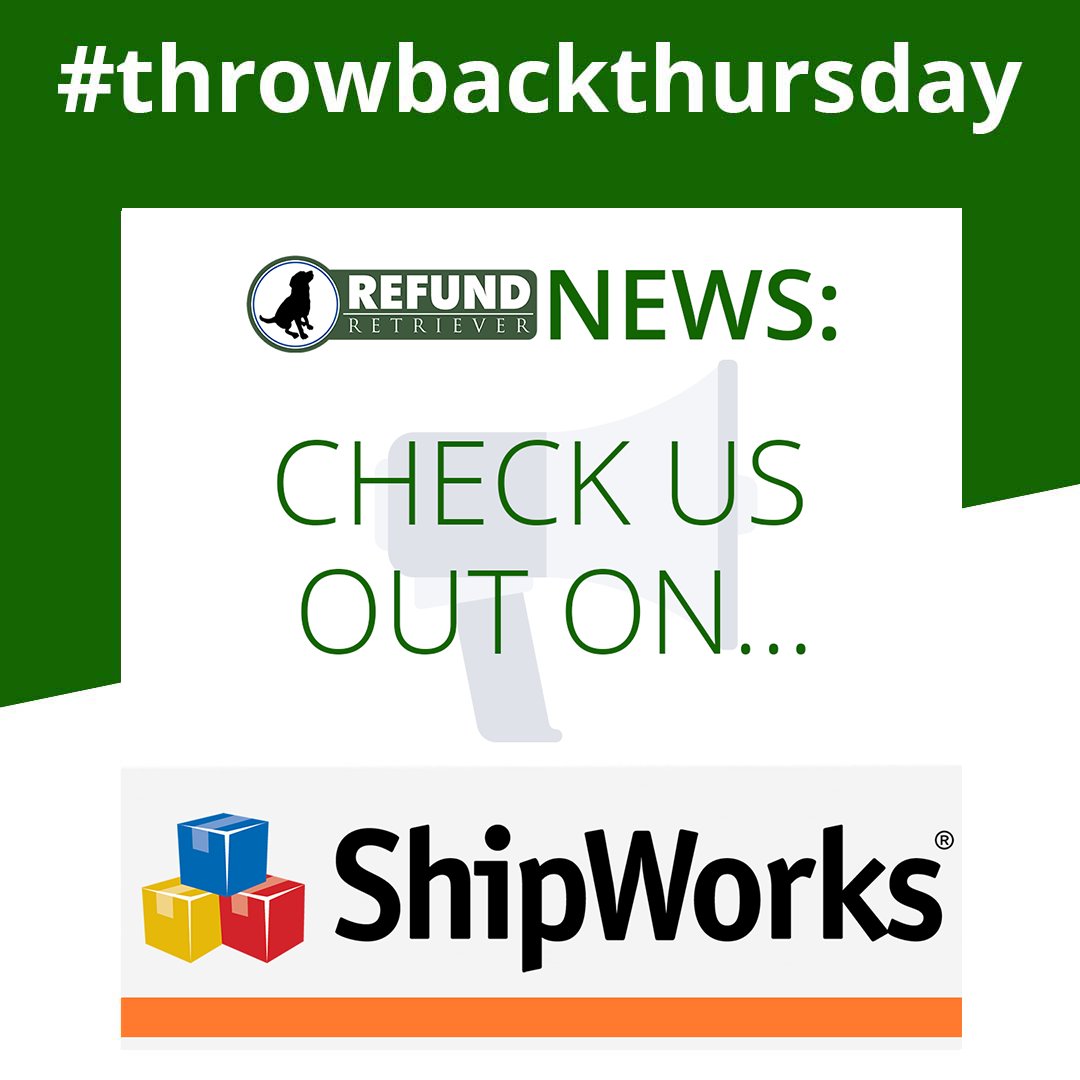 RefundRetriever's tweet image. #ThrowbackThursday: Check out this #throwback #guestblog on @shipworks about &quot;5 Tips to Improve E-commerce Shipping&quot; shipworks.com/blog/5-tips-to…