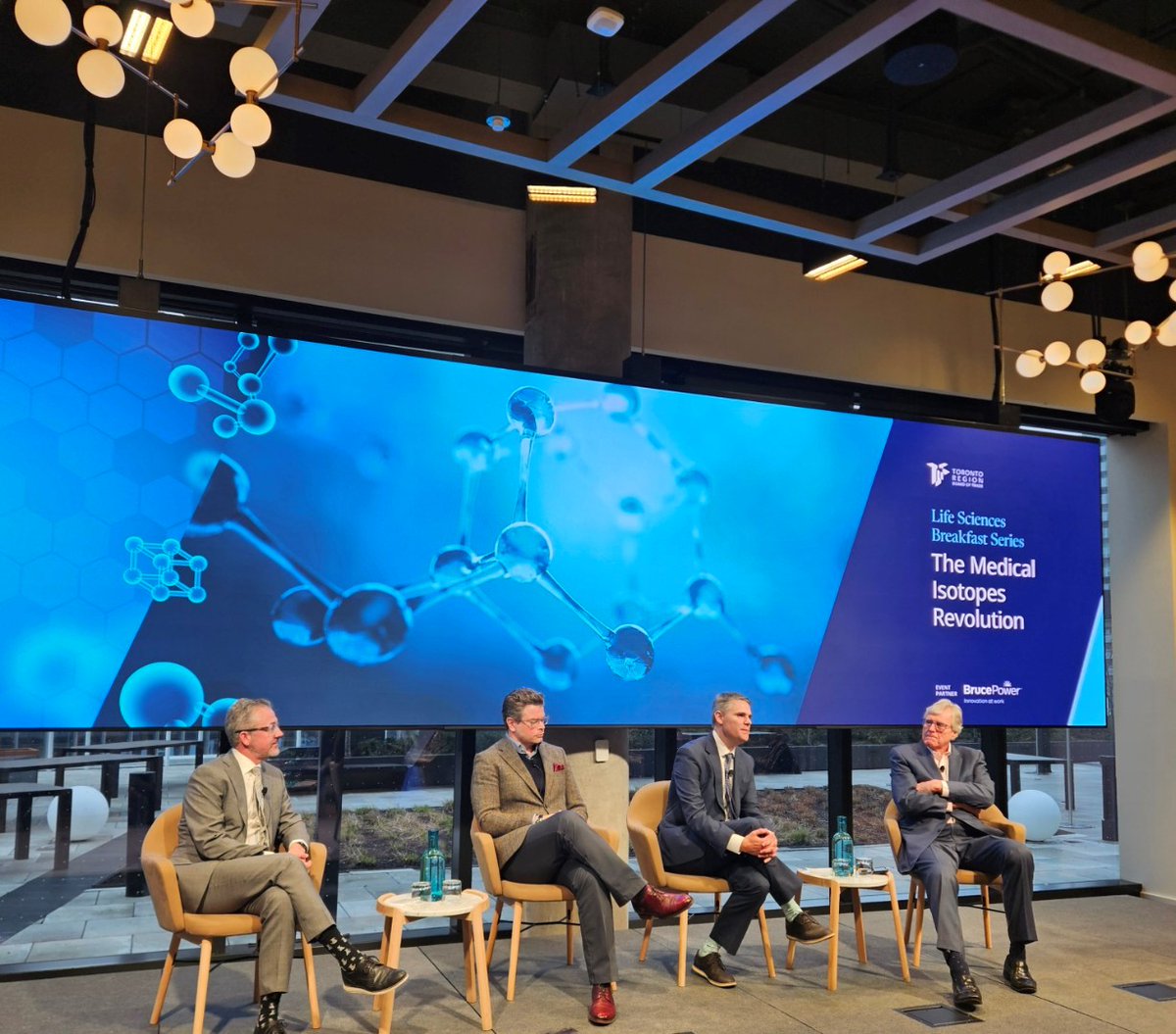 “A strong nuclear sector in Ontario not only ensures a reliable supply of carbon free energy and a global supply of life-saving medical isotopes, it also powers a strong economy.” -@jscongack at today's @TorontoRBOT Life Sciences Breakfast, 'The Medical Isotopes Revolution'