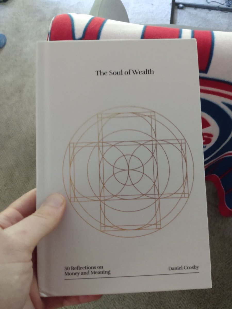Got my copy of The Soul of Wealth by @danielcrosby!! amazon.com/Soul-Wealth-re…