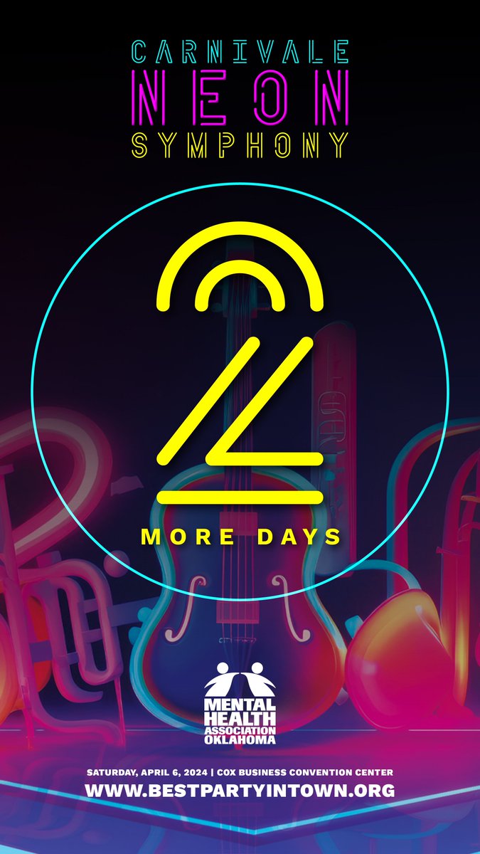 Carnivale: Neon Symphony is almost here. In just TWO days, we're coming together for our biggest fundraiser of the year. Big thank you to everyone who is joining us! #neonsymphony #carnivale2024 #bestpartyintown #endhomelessness