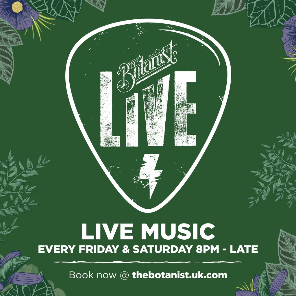 BOTANIST LIVE 🎵 It’s time to level up your weekends! Join us every Friday and Saturday from 8pm until late for live music. ⁠ ⁠ Sit back with some cocktails and let us create the perfect weekend! 🍸️