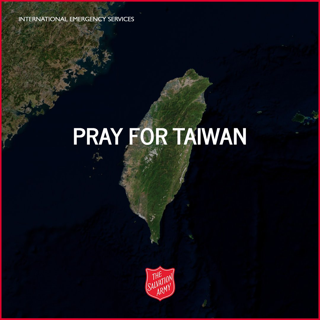 International Emergency Services are monitoring reports of a 7.4-magnitude earthquake 18 kilometres south-southwest of the coastal city of Hualien. Our thoughts and prayers are with the region and all those affected by this tragedy. #PrayForTaiwan