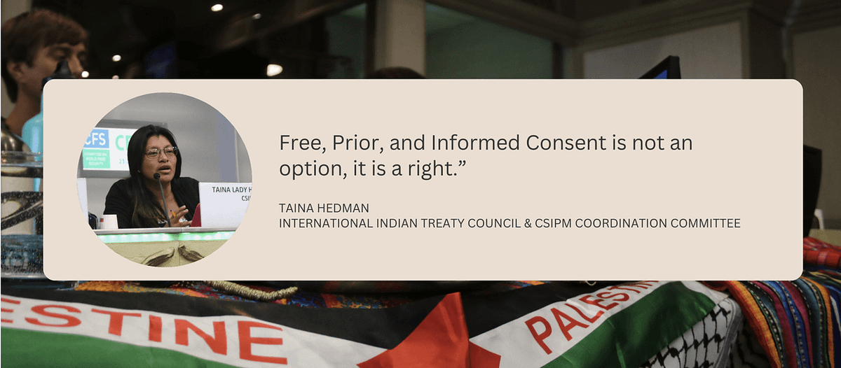 CSM4CFS's tweet image. New blog post ! 🚨Feminist reflections on the @UN_CFS  Voluntary Guidelines on gender equality and ways forward for social protection and climate action 👉
 csm4cfs.org/feminist-refle… #CFSGender #WeExist