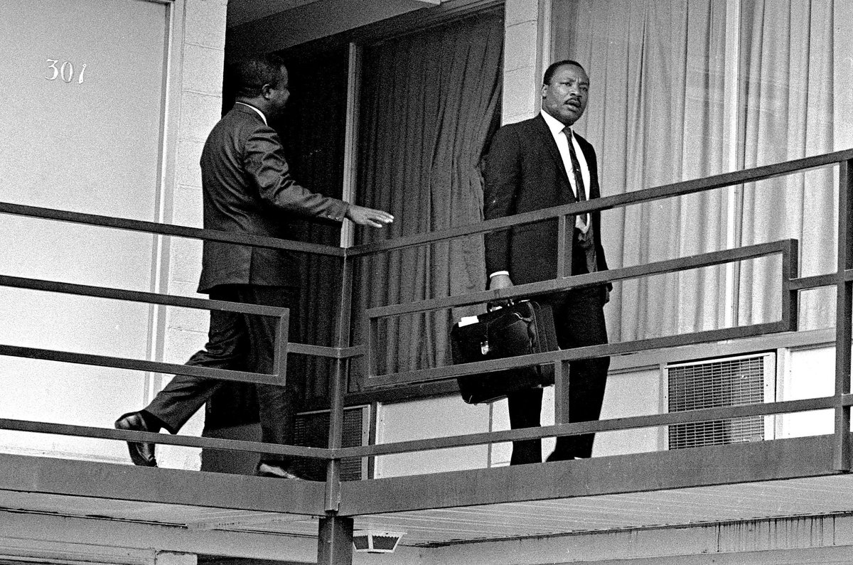thebensonfive's tweet photo. On this day in 1968, Dr. Martin Luther King Jr. was assassinated at the Lorraine Motel in Memphis, Tennessee. His untimely death not only provided a time of national mourning  leading to remarkable legislative achievements but also energized the civil rights movement and https://t.co/u6ld6SoBmA