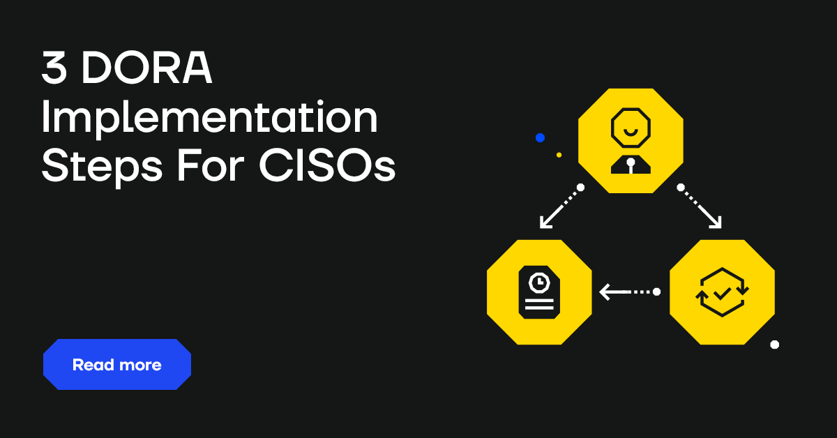 #DORA implementation can surely come off as an overwhelming effort when trying to picture the end result. 🏁

But as with any other extensive journey, the initial push should be focused on where to start. 📍

secforce.com/the-blog/3-dor…

#DORAcompliance #Cyberresilience