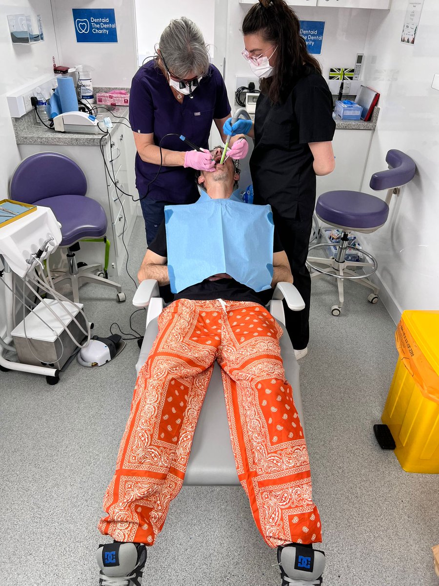 A busy day in Bristol providing dental care for people on a journey towards independence from drugs and alcohol. Thanks, as ever, to all the compassionate volunteers who make our clinics so special. #oralhealthcare #dentalcareuk #DentaidTheDentalCharity #instagood @BDProads