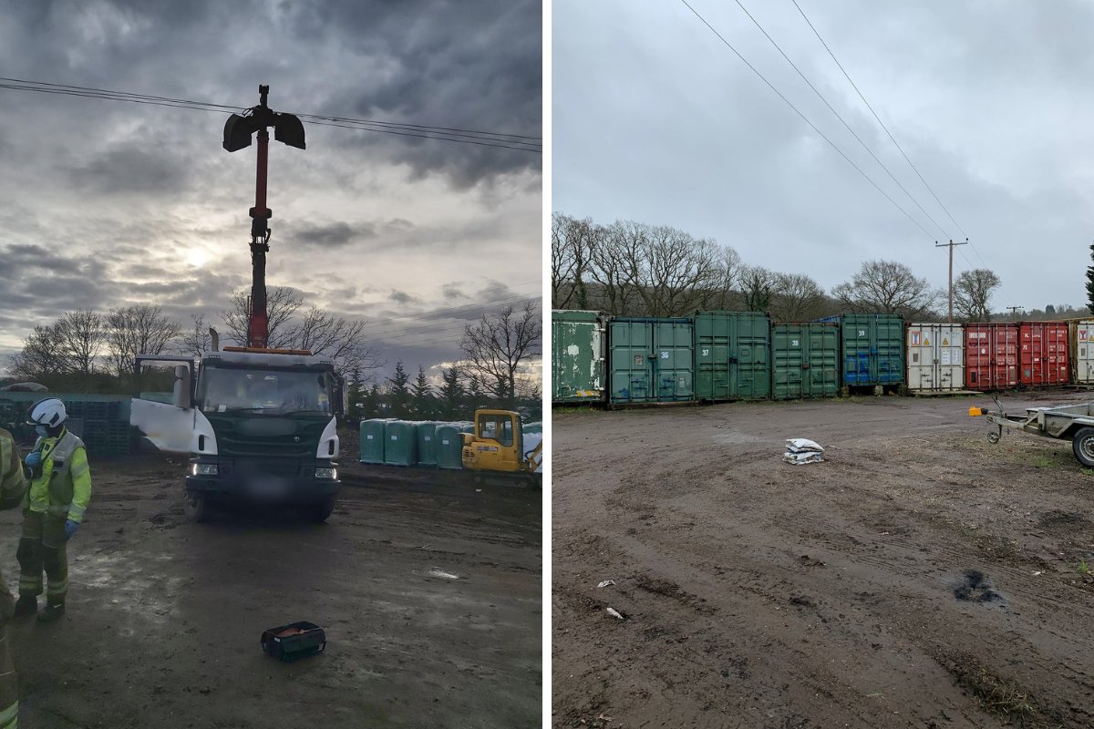 A lorry driver making a delivery to a horticulture company in Essex was left with life changing injuries. The grab arm of his lorry struck an overhead power line as he began to tip his load of hardcore aggregate. You can read more on this story here: press.hse.gov.uk/2024/03/28/hor…