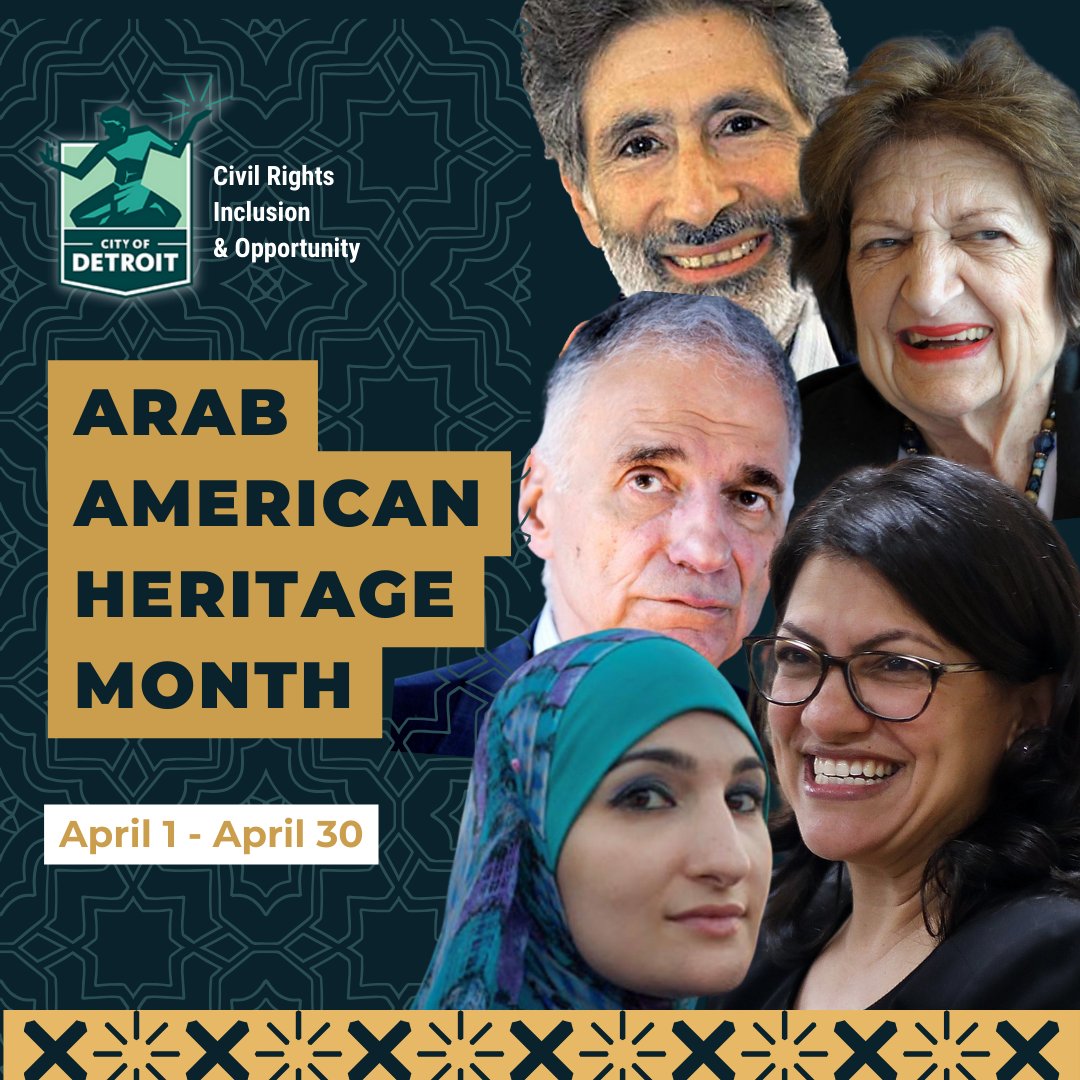 CRIO honors the month of April as #ArabAmericanHeritageMonth - commemorating our Arab communities for their rich culture, contributions and leadership that shape our world. ❤️ #detroit #civilrights #humanrights #inclusion #arabamerican