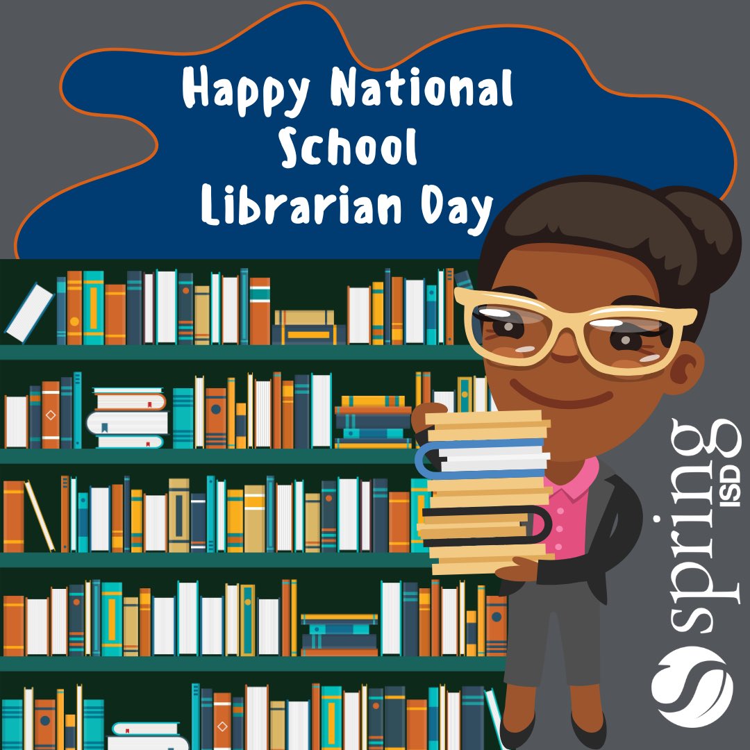 WE HAVE THE BEST LIBRARY MEDIA SPECIALISTS in the nation!! 🥳🥳@SISDInstTech @LaTracyHarris @SISD_CoA @SpringISD_Super @SISD_TheForce #libraryservices