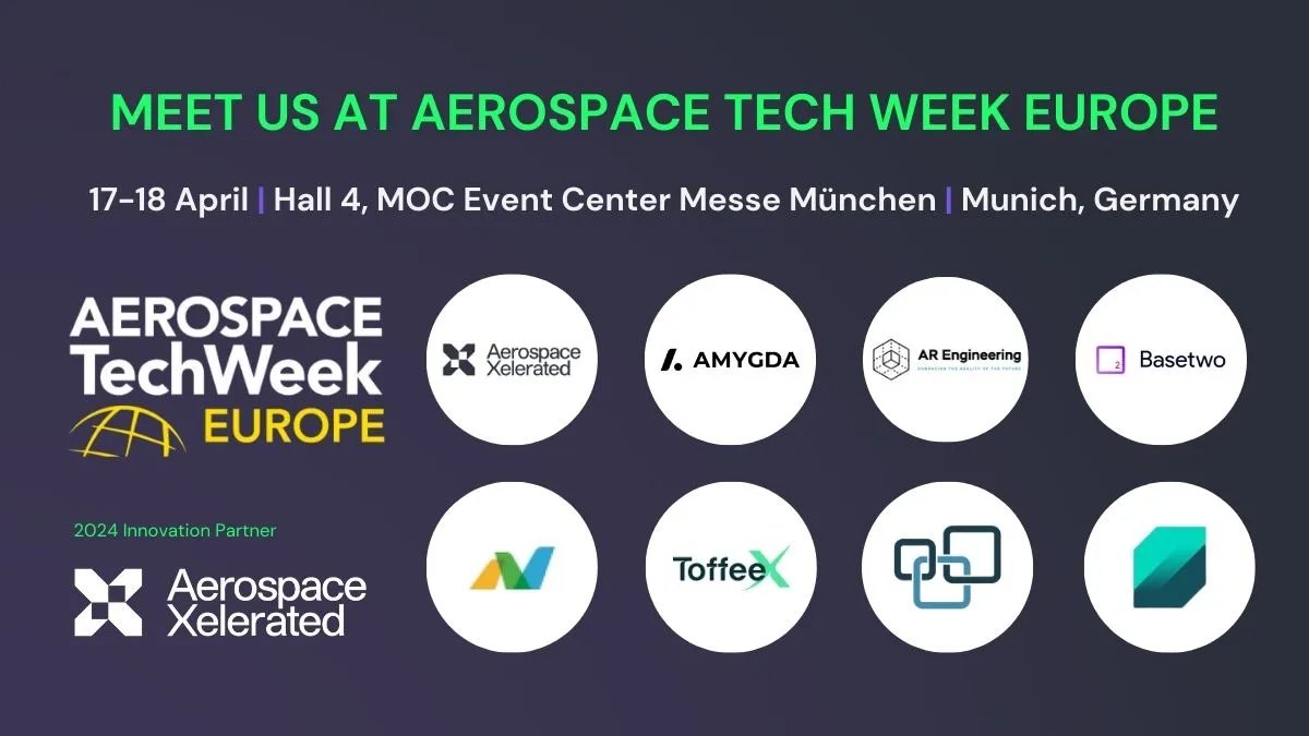 Join us on April 17-18 at @AeroTechWeek & meet seven of our portfolio companies. From #MRO to #AugmentedReality & #GenAI, our startups are at the forefront of solving diverse challenges in the aerospace industry! medium.com/aeroxelerated/…