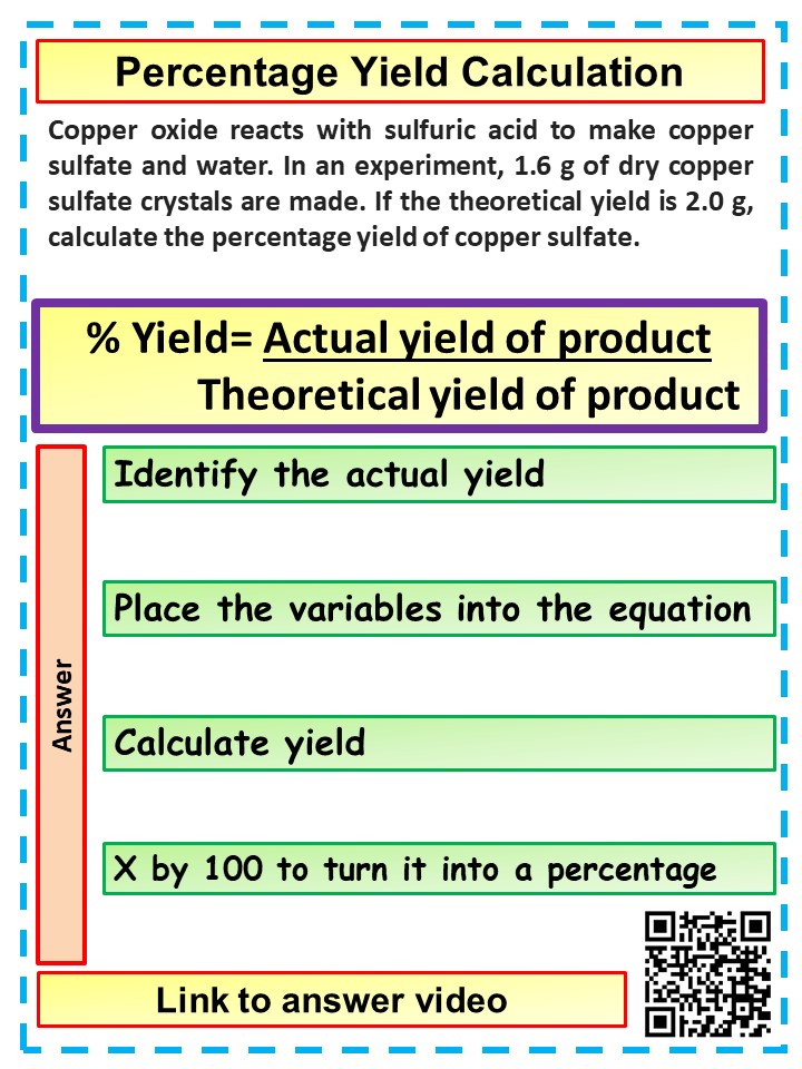 GCSE chemistry students may find percentage yield calculations difficult due to several factors. Click on the link below to download a range of practice students.
teachlikeahero.co.uk/quantitative-c…

#ukedchat #science #nqtchat #ittchat #aussieED #edchat