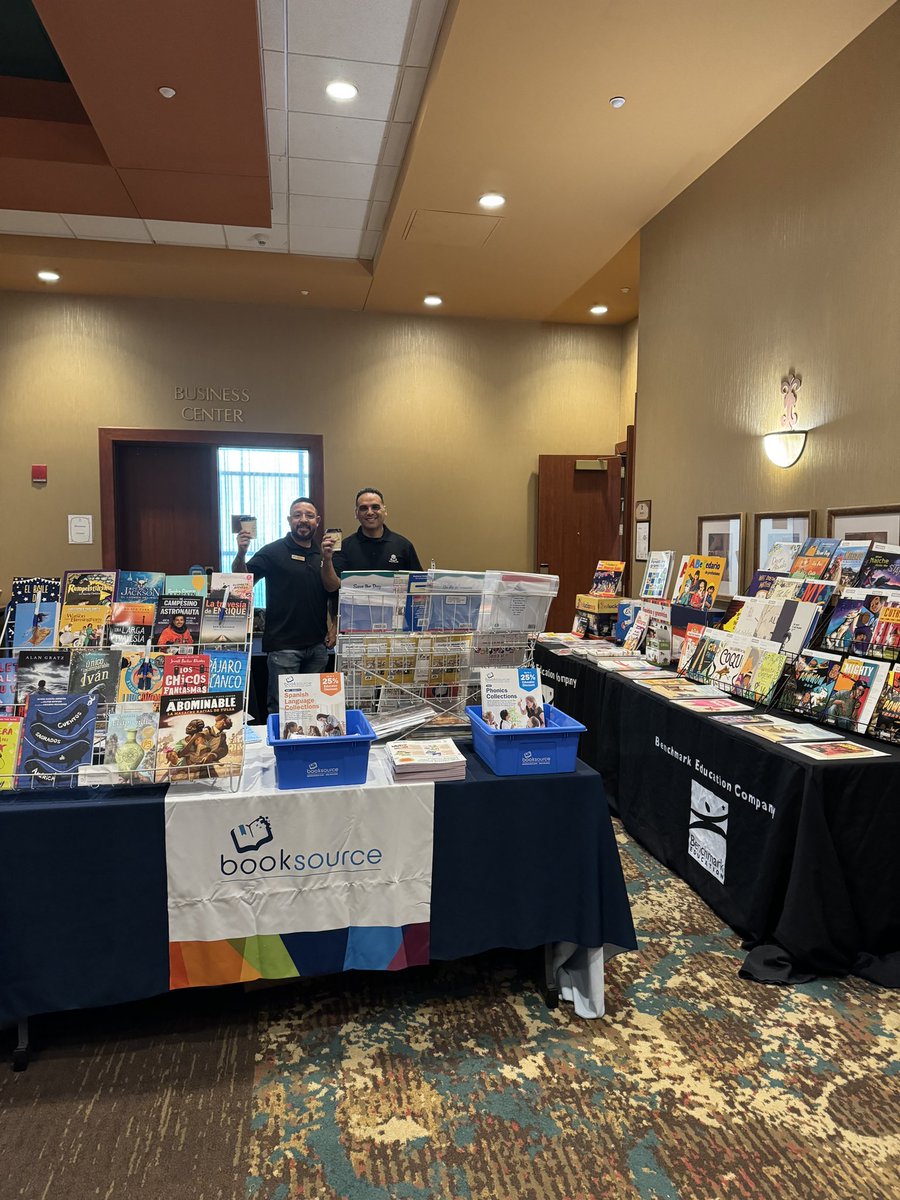 WorldClassED_me's tweet photo. We are here!
#NMABE2024 Albuquerque, NM 
#authenticspanishliterature
#bilingualeducation
#duallanguage https://t.co/RLwRKR17nr