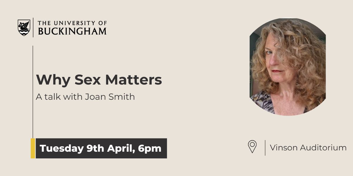 Our Vice-Chancellor’s speaker series continues on 9 April with journalist, author, and women’s rights advocate, Joan Smith. Former co-chair of the London Mayor’s VAWG Board (2013-2021) and current columnist for unherd.com Register now! 👉 bit.ly/4cJRe2H