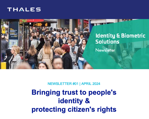 AirlineSupplier's tweet image. Thales: Bringing trust to people's identity &amp;amp; protecting citizen's rights - Apr 2024 airline-suppliers.com/supplier-press… @thalesgroup #Thales @DigitalSecurity #BiometricSolutions #AirportBiometrics