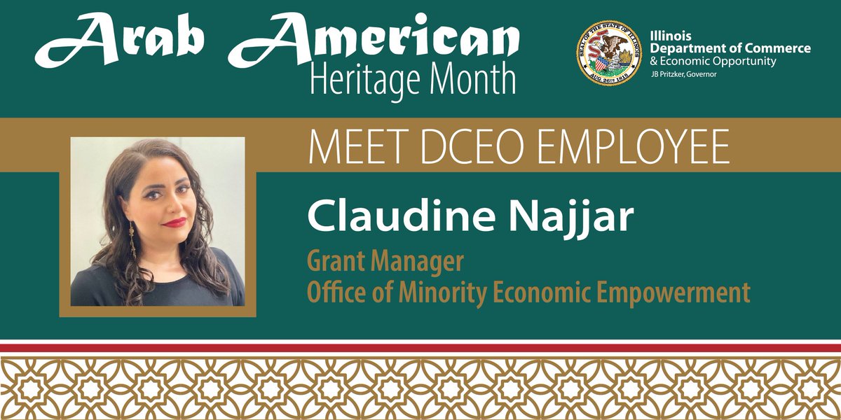 To celebrate #AAHM2024, DCEO’s Claudine Najjar shared what Arab American Heritage Month means to her. bit.ly/3TOcyLV