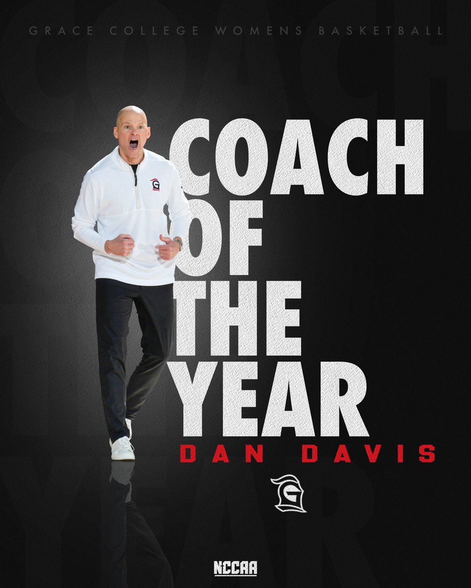 Huge congratulations to Coach Davis for being named NCCAA Coach of the Year!! He’ll tell you it’s all because of the ladies and his coaching staff, and while we couldn’t do it without them, excellence starts at the top! We’re thankful to be led by you, Coach! #BestIsTheStandard