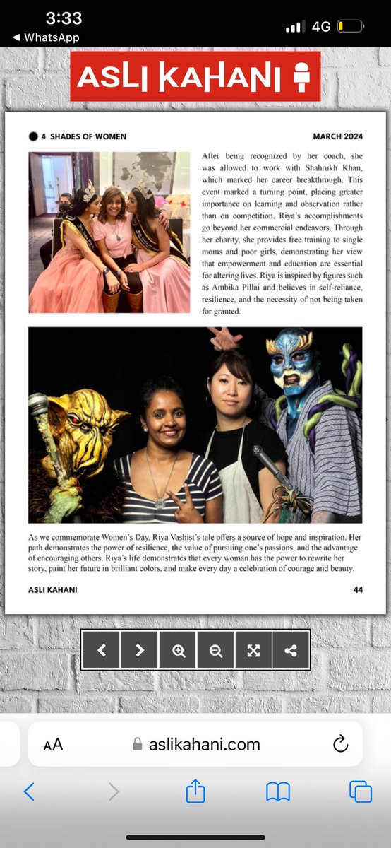 rheaavashist's tweet image. #media-coverage #magazine #theriyavashist #riyavashist