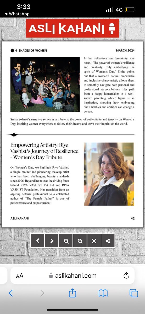 rheaavashist's tweet image. #media-coverage #magazine #theriyavashist #riyavashist