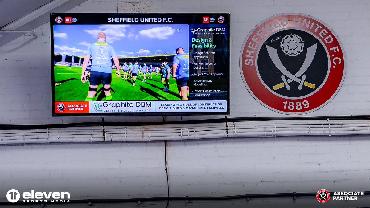 GraphiteDBM's tweet image. As part of the @SheffieldUnited Associate Partnership we’d like to wish the Blades the best of luck tonight against Liverpool!
⬛️🟥⚔️🟥⬛️
#SheffieldUnited #SUFC #Blades #YorkshireBusiness #SheffieldBusiness #Partnership #SmallBusiness