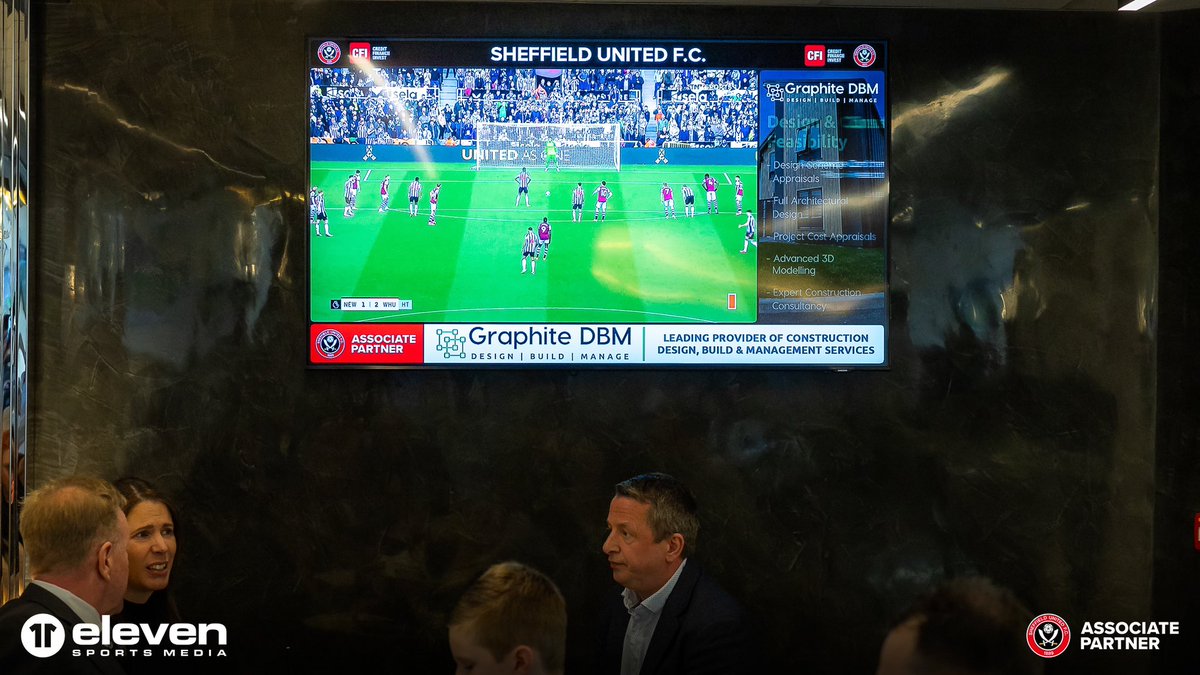 GraphiteDBM's tweet image. As part of the @SheffieldUnited Associate Partnership we’d like to wish the Blades the best of luck tonight against Liverpool!
⬛️🟥⚔️🟥⬛️
#SheffieldUnited #SUFC #Blades #YorkshireBusiness #SheffieldBusiness #Partnership #SmallBusiness