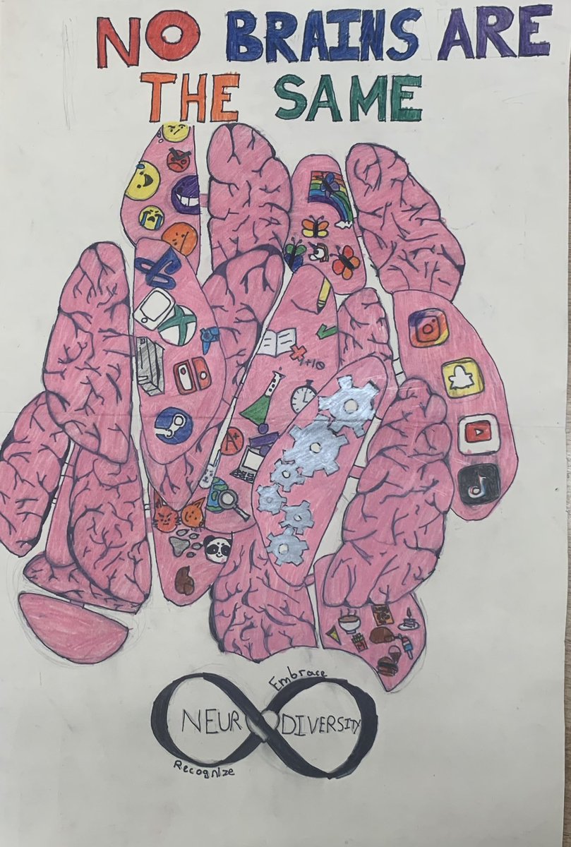 Some of the amazing posters created by 806 for #neurodiversity week! <a href="/peel21st/">Empowering Modern Learners @ PDSB</a> <a href="/vidagardener/">Vida Gardener</a> <a href="/FletchersSrPS/">Fletcher's Creek Sr. PS</a>