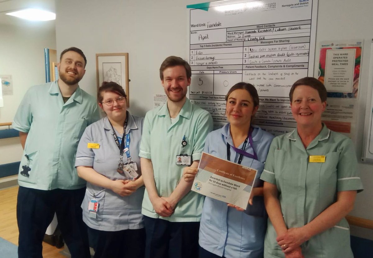 The Fundamentals of Care Team- HDFT ππ (@hdft_foc) on Twitter photo A huge congratulations to our colleagues on Farndale for achieving their Bronze award for 10 days without a fall! π₯³
An amazing achievement. Well done Team! <a href="/HarrogateNHSFT/">Harrogate NHS FT</a> <a href="/hdft_FoC/">The Fundamentals of Care Team- HDFT ππ</a> A huge congratulations to our colleagues on Farndale for achieving their Bronze award for 10 days without a fall! π₯³
An amazing achievement. Well done Team! <a href="/HarrogateNHSFT/">Harrogate NHS FT</a> <a href="/hdft_FoC/">The Fundamentals of Care Team- HDFT ππ</a>