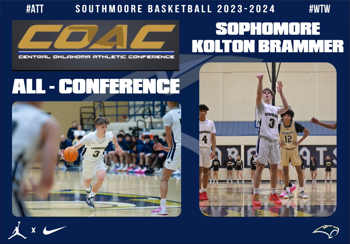 Congratulations Kolton Brammer @Kolton_Br3mmer ‼️COAC All-Conference‼️