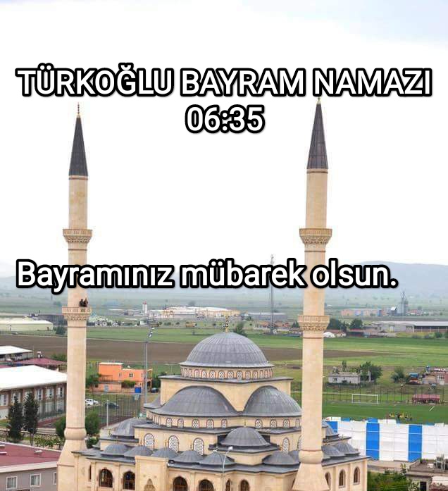 Türkoğlu ilçe Müftülüğü (@ilceturkoglu) on Twitter photo 