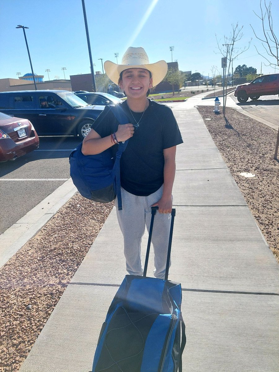 Yesterday, one of our own, Katelyn Hernandez, headed out to Corpus Christi to represent El Paso for her welding accomplishments! Very proud of you, kid! We wish you luck! Follow your dreams!