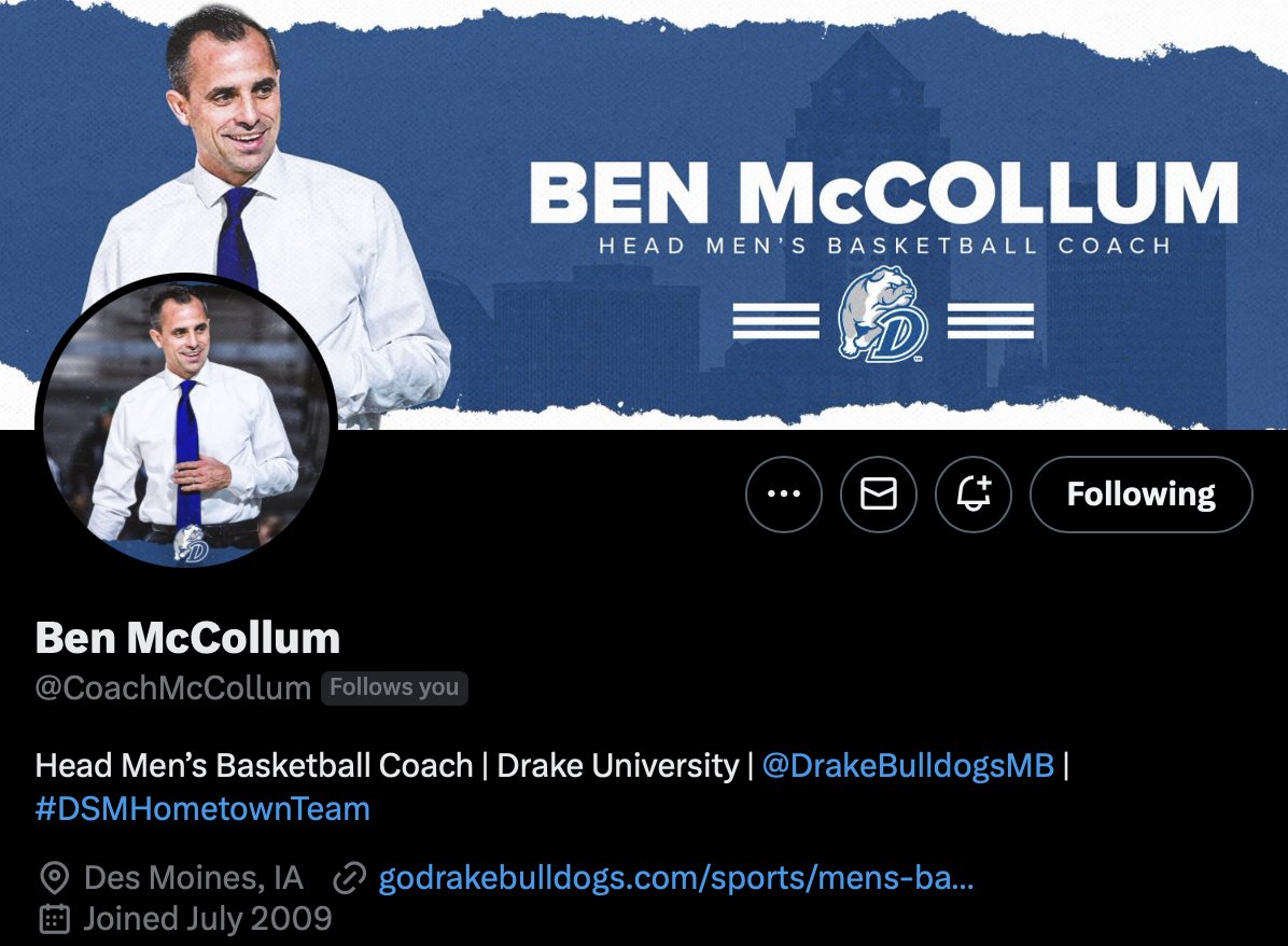 Done ✅ @CoachMcCollum